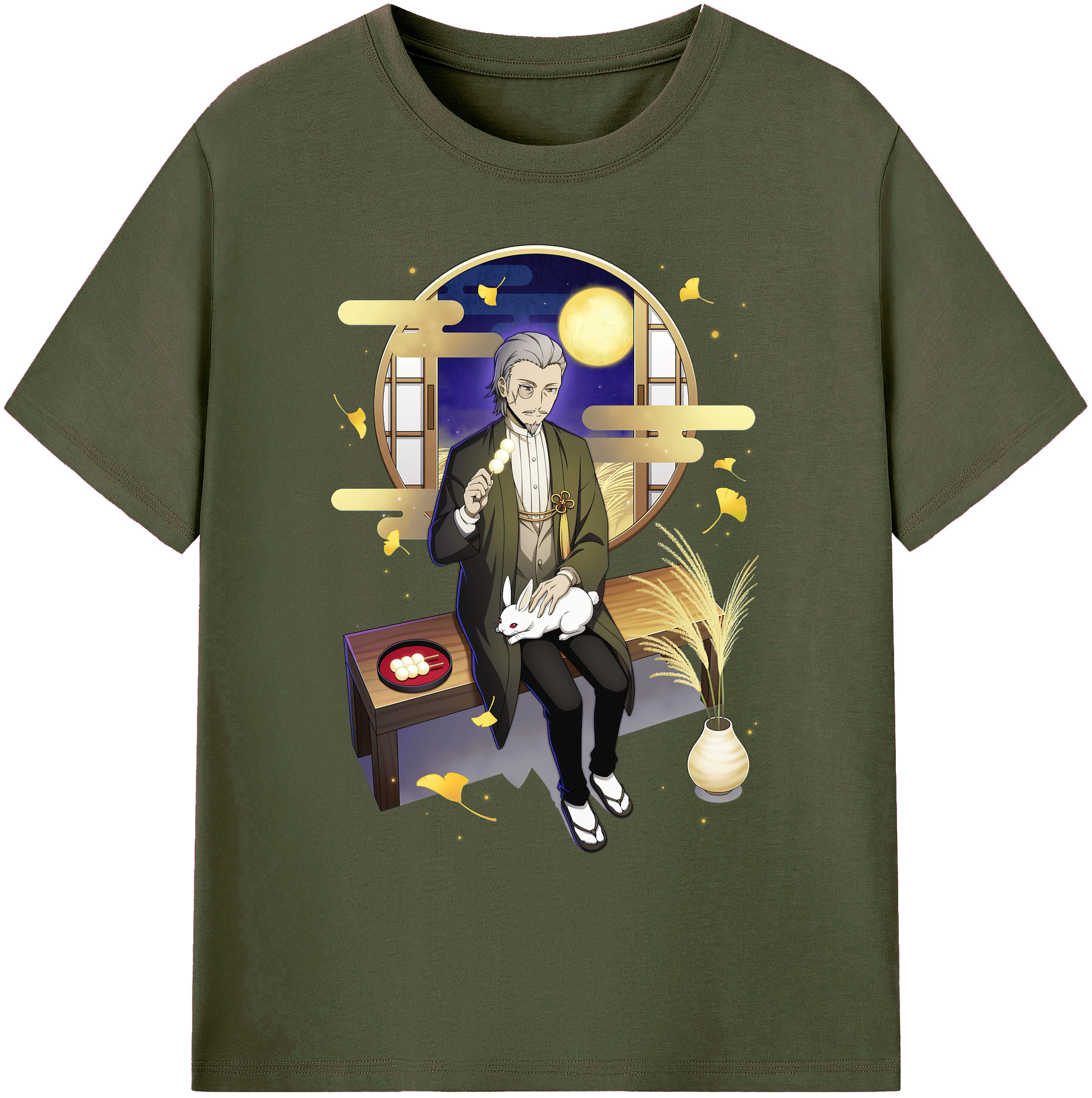 （画像用） 文豪ストレイドッグス Bungo Stray Dogs 綿100％ メンズ半袖Tシャツ｜肌触りやわらか＆通気性